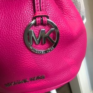 Raspberry Michael Kors Crossbody Purse
